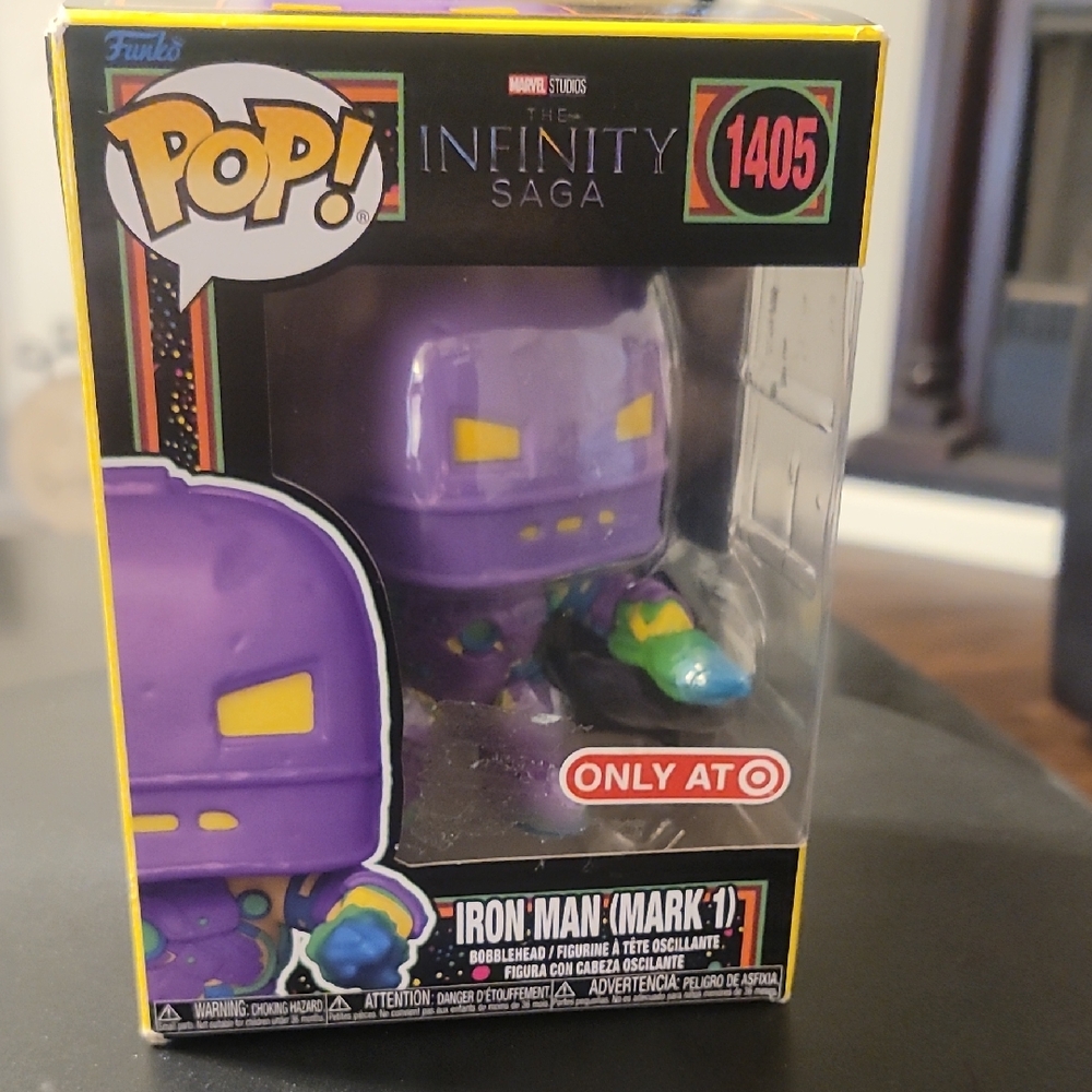 Funko POP! Marvel: The Infinity Saga Iron Man Mark 1 Bobblehead (Target Exclusiv